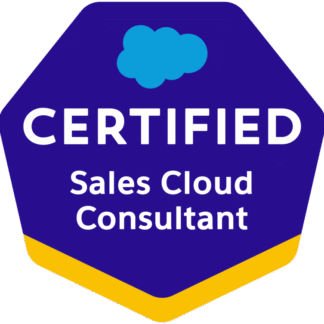 Salesforce Certified Sales Cloud Consultant SP25